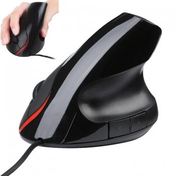 MIRUX Ergonomische Vertikale kabelgebundene Büro Maus Optische Maus 5 Tasten für mittlere Hand
